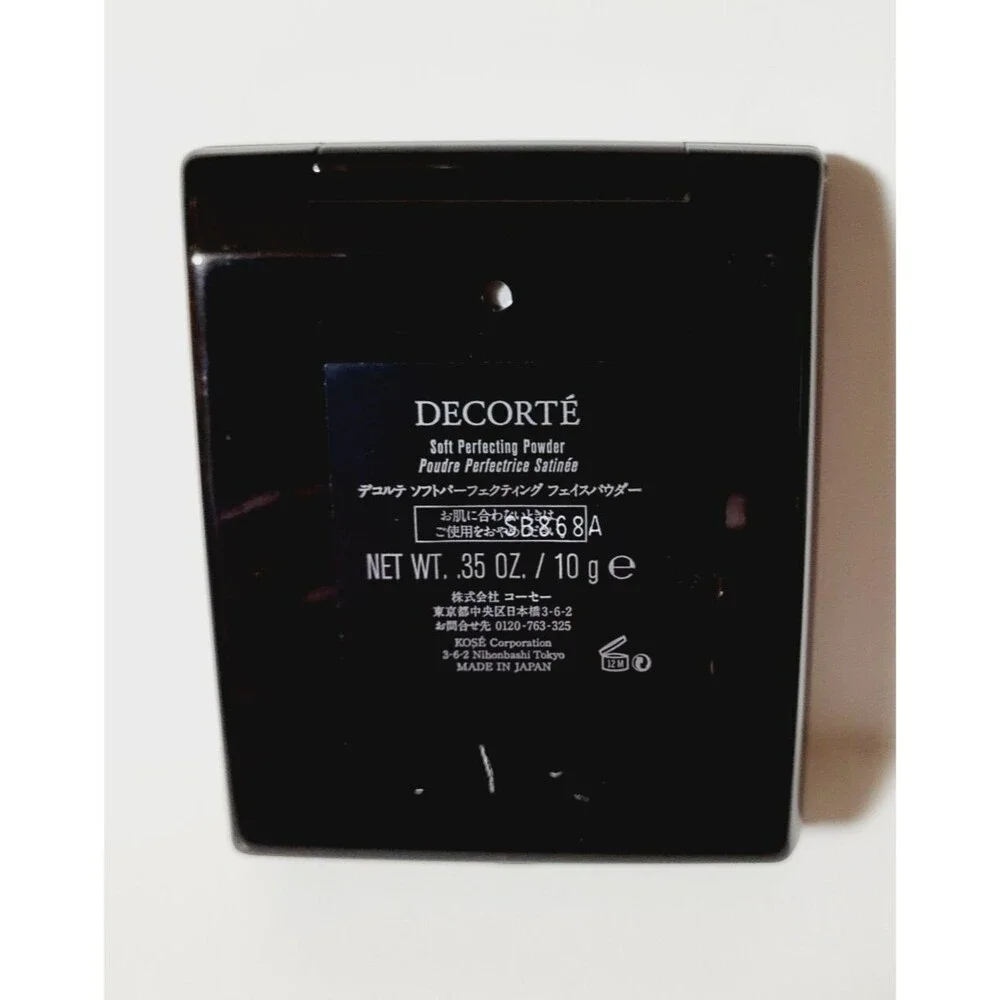 DECORTE Cosme Soft Perfecting Powder + Sponge By KOSE Japan 0.35 oz NEW